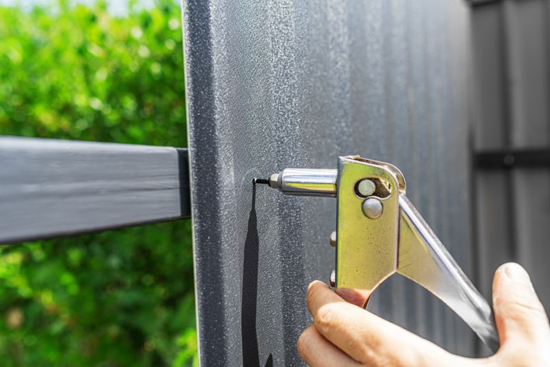 Industrial Fence Repair detail